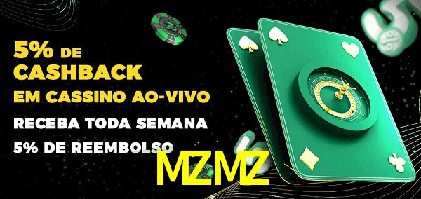 Promoções do cassino ao Vivo MZMZ